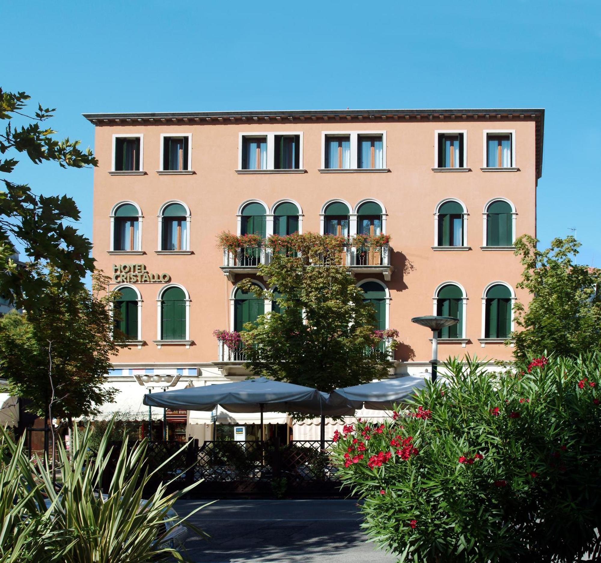 Hotel Cristallo Lido di Venezia Exterior foto